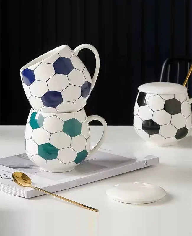 Soccer Coffee Mug Set